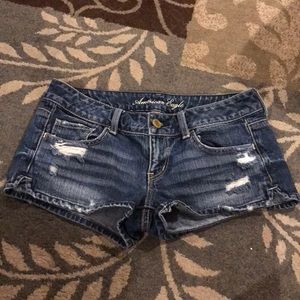 American eagle jean shorts size 4